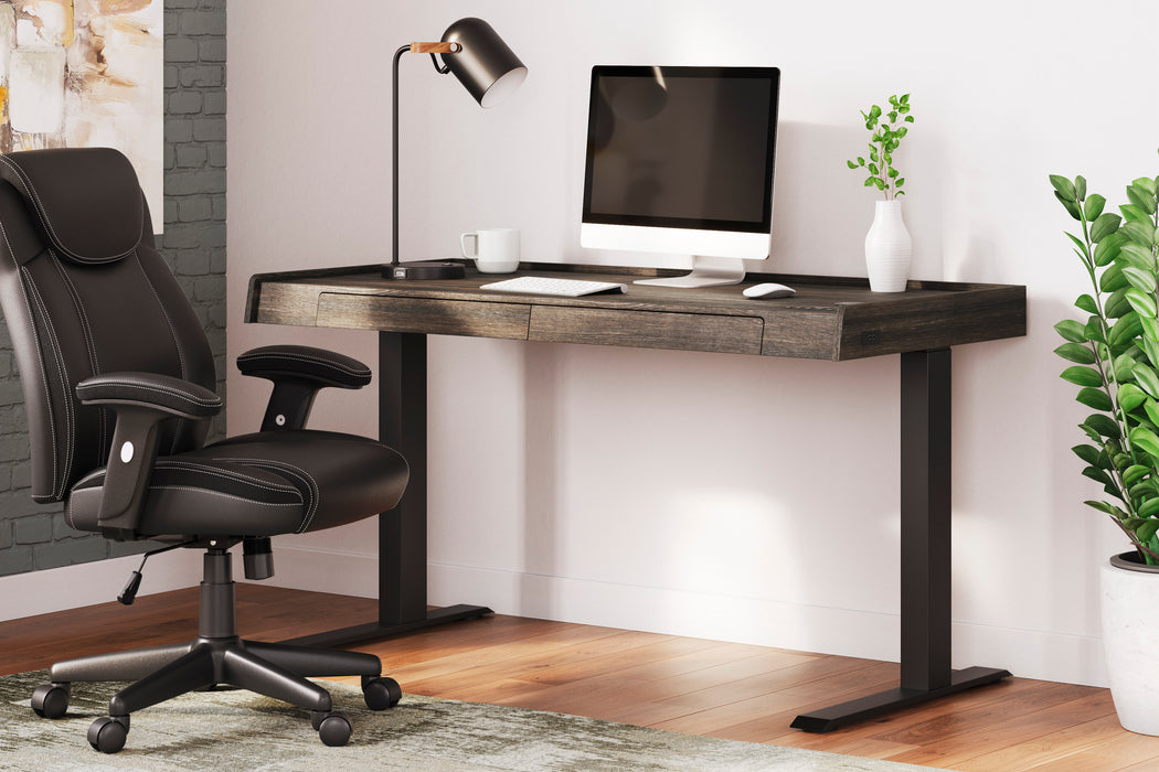Zendex Fully Adjustable Desk with Wireless Phone Charger
