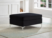 Eric Reversible Sectional - Black - Decor Furniture & Mattress