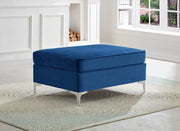 Eric Reversible Sectional - Blue - Decor Furniture & Mattress