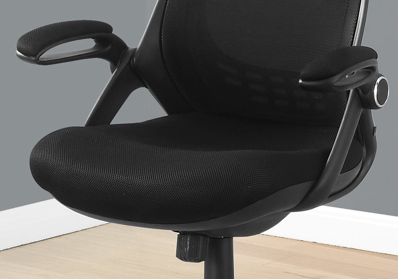 Santana Office Chair - Black/White - Decor Furniture & Mattress