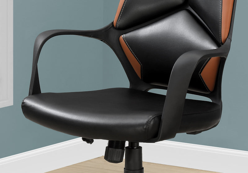 Bentley Office Chair - Black/Brown Black/White Grey - Decor Furniture & Mattress