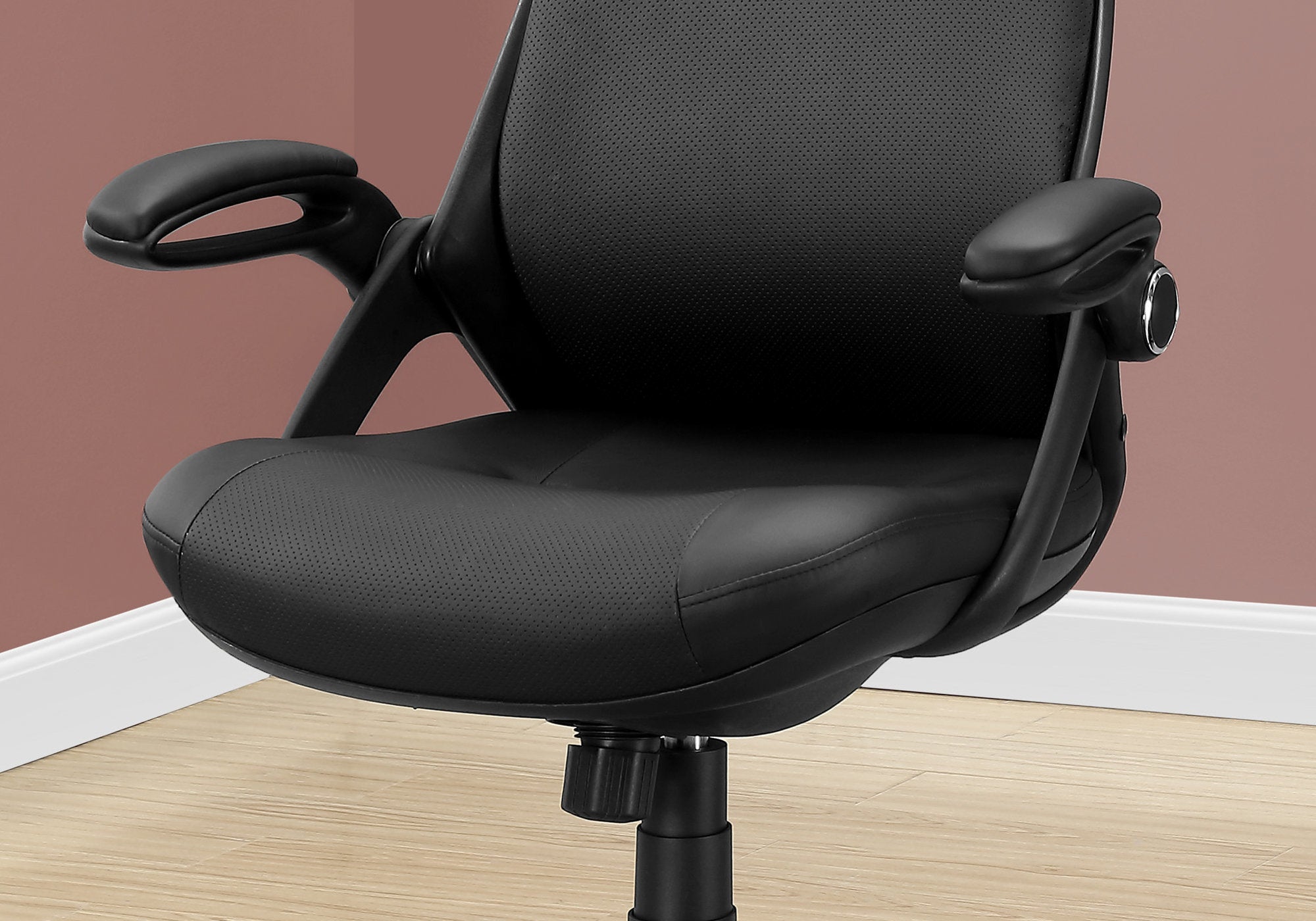 Santana Office Chair - Black/White - Decor Furniture & Mattress