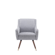 Wellesley Arm Chair - Black/Grey - Decor Furniture & Mattress