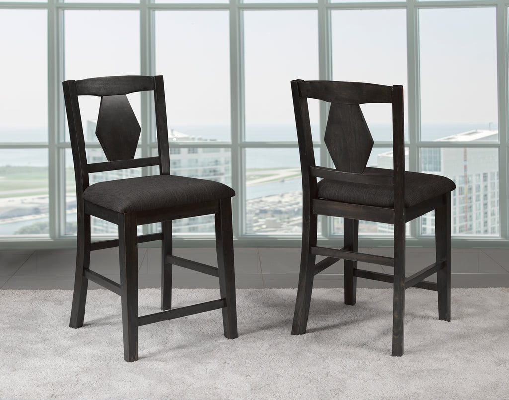 solid wood dining chairs
