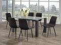Modern Glass Table Dinette Set
