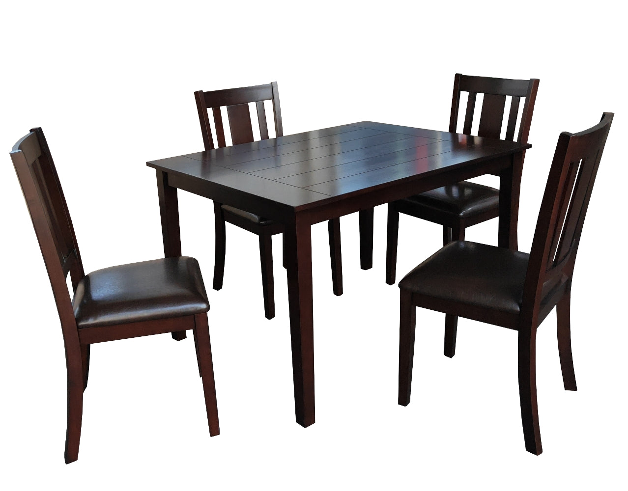 solid wood dinette set