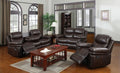 Shawn Recliner Series - Brown/Black - Decor Furniture & Mattress
