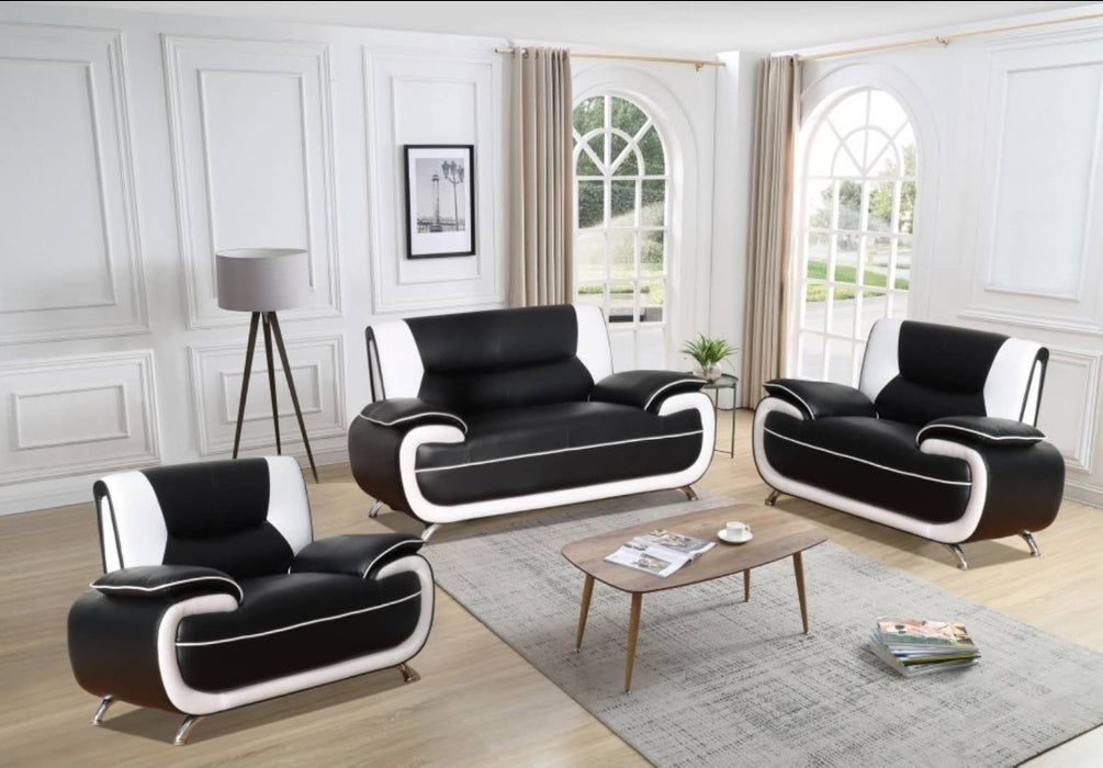Salem Sofa Series - Red/White - Decor Furniture & Mattress