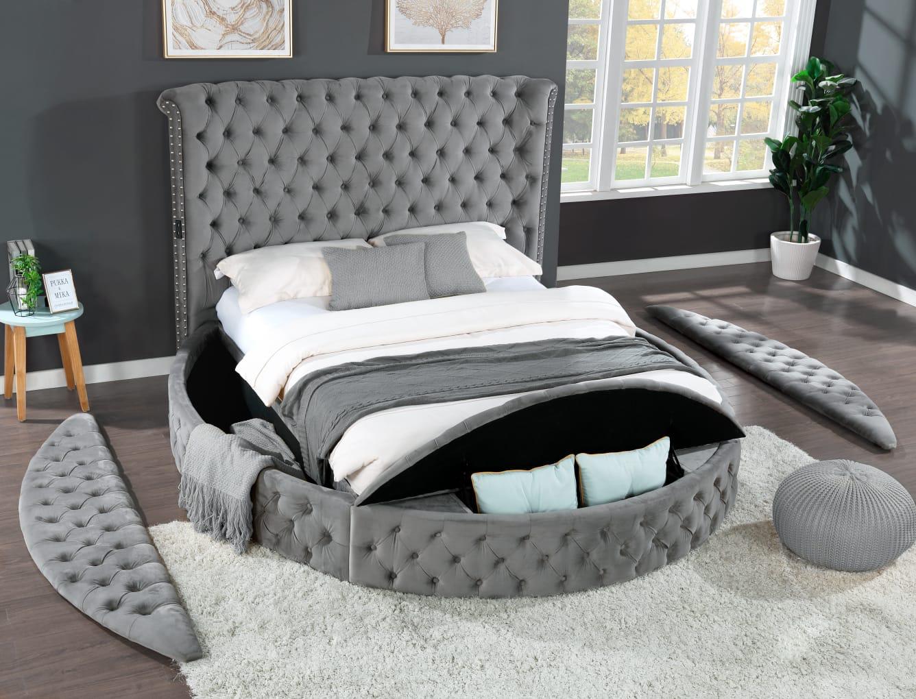 Hazel Bed Frame - Queen/King - Decor Furniture & Mattress
