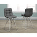 Lewis Counter Stools - Set of 2/Grey - Decor Furniture & Mattress