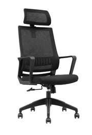 Kelly Office Chair - Black - Decor Furniture & Mattress